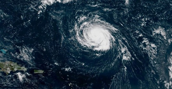 Imágenes del huracán