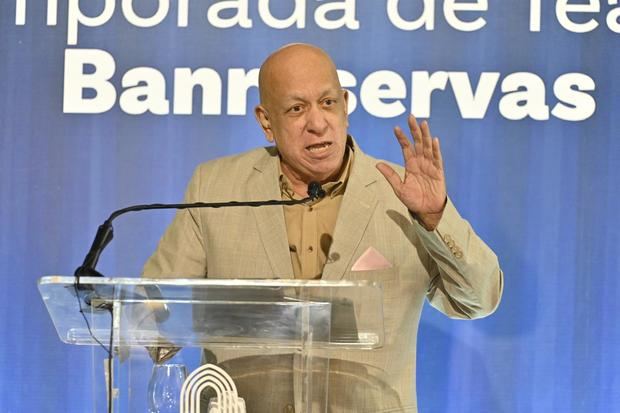 Giovanny Cruz, dramaturgo homenajeado en la Quinta Temporada de Teatro Banreservas.