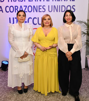 Chantal Mateo, Rommy Grullon y Diana Germosen.