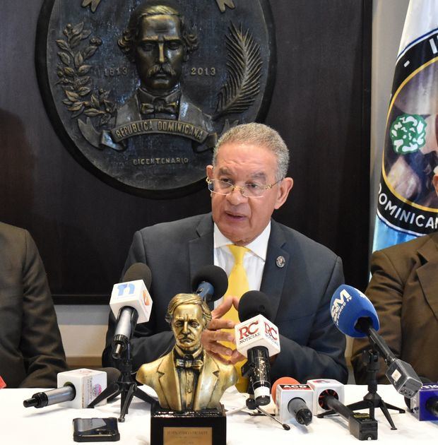 El presidente del Instituto Duartiano, Wilson Gómez Ramírez.