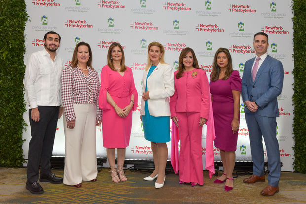 Enrique Gil, Larissa Rodríguez, Nancy Velazquez, Rache Simmons, Laura Peña Izquierdo, Celi Ortíz y Andrea Daquino.