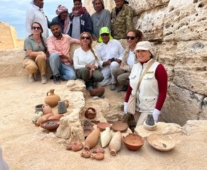 Misión arqueológica de Kathleen Martínez reporta nuevos hallazgos en Egipto