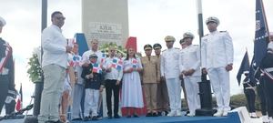 Azua conmemora el 181 aniversario de la batalla naval de Tortuguero con autoridades civiles y militares