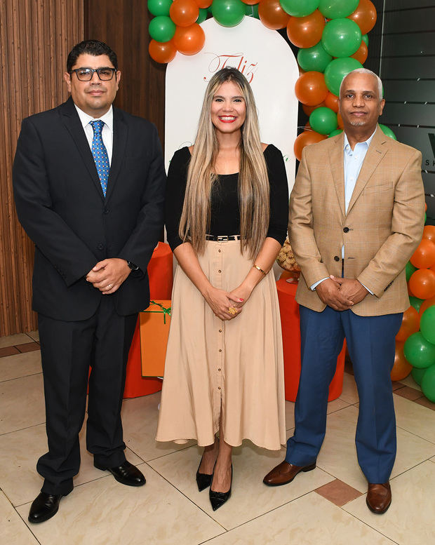 Pablo Marín, Eva Reynoso y Francisco Reyes