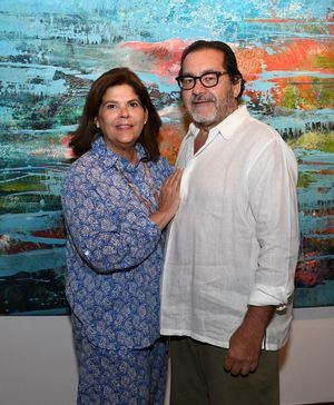 Vilma Bisono de Le ón y Luis Manuel León.