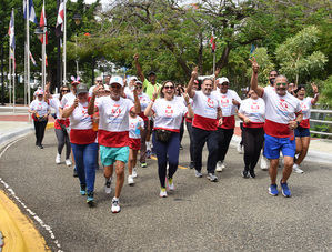 Llegada entusiasta para finalizar el 5K Colgate por la salud de las encías
