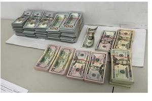 Aduanas intercepta a pasajero que intentó ingresar 350 mil dólares sin declarar