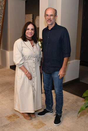 Altagracia Mella y Claudio Suarez.