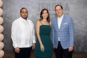 Harlem Raigoso, Mirta Ramírez y José Antonio Alvarez.