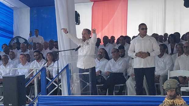 Juan Pablo Uribe, presidente de Efemérides Patrias, ofreció el discurso de rigor.
