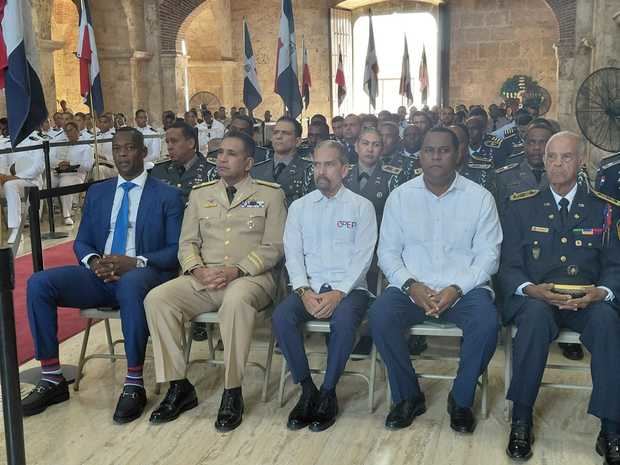 Juan Pablo Uribe, presidente de Efemérides Patrias, presidió el acto.