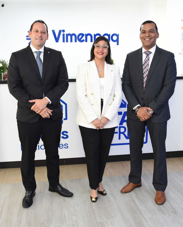 Roque Del Giudice, Christina De Los Santos y Daniel Malena.