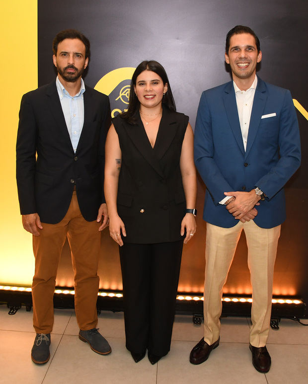 Tommy Terrero, María Belén Del Risco y Sergio Ferreras