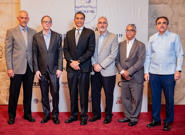 Jorge Abreu, Orlando Prieto, Guaroa Noboa, Miguel Dauhajre, Leandro Feliz y Juan Reyes.