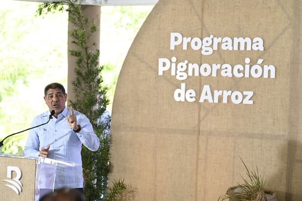 Límber Cruz, ministro de Agricultura.