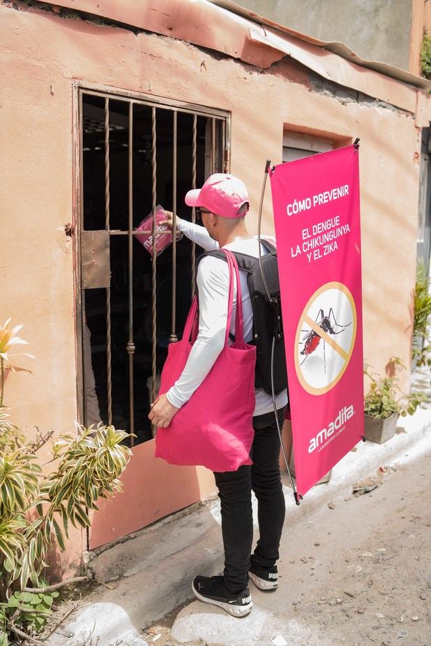 
Amadita Laboratorio Clínico realiza jornada educativa contra el dengue en cinco provincias de la República Dominicana.