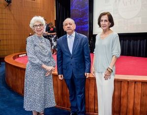 Asia de Azar, Diógenes Núñez y Amaya Salazar.