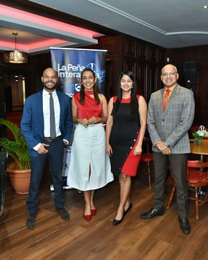 Deyson Ovalles Gomez, Yadhira Pimentel, Luz Rosario Figuereo y Tyrone Dotel.