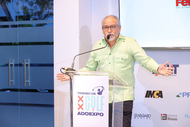 Félix Olivo, director técnico del “XX Torneo de Golf Adoexpo 2025”.