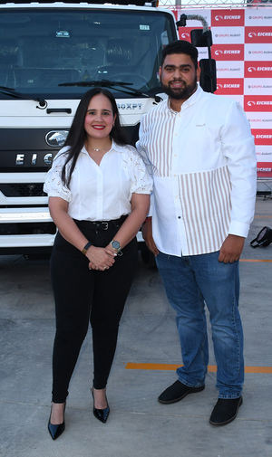 Janibell Núñez y Junio Castillo.