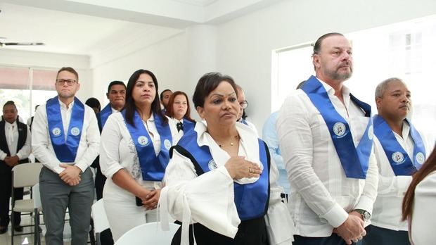 Vista parcial de los graduandos.
