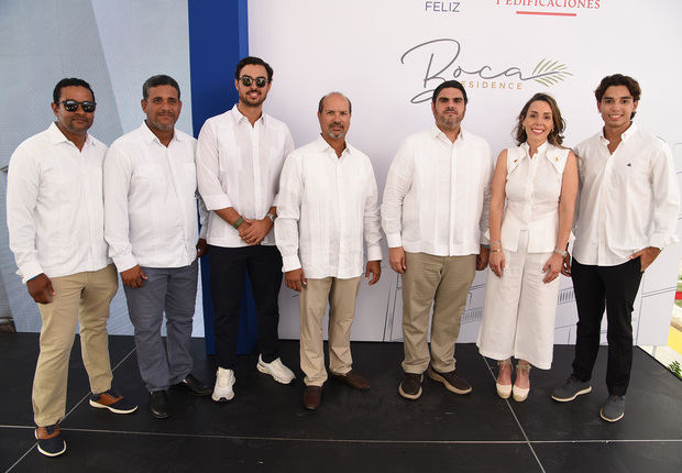 Vladimir Ramírez, Jeffeson Vargas, Eduardo Josué Melo, Oscar Quiles, Ing.  Eduardo Melo Paniagua, Carmen De Los Santos de Melo y Jorge Melo.