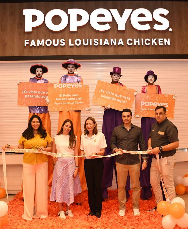 Popeyes® abrió su quinto restaurante en Santiago De Los Caballeros.