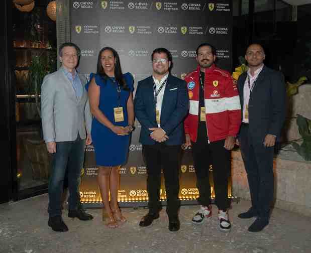 José Jiménez, General Director United Brands Dayra Acosta, Head of Commercial, Pernod Ricard Angel Martínez, Brand Manager, Chivas Regal Giulio Pelliccione, GePiano Deybi De León , Supply Chain Manager.