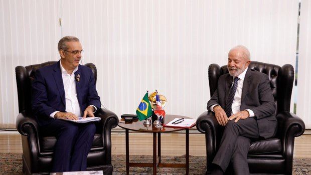Abinader y Lula abordan la crisis haitiana en su encuentro.