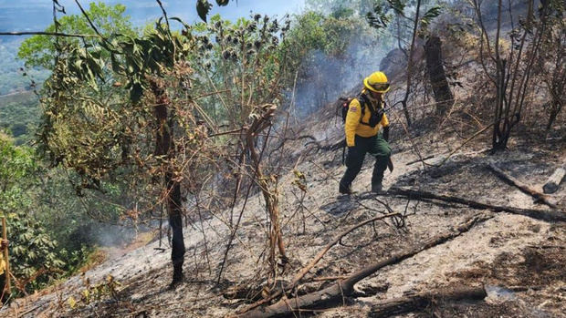 bomberos se mantienen en atención permanente.