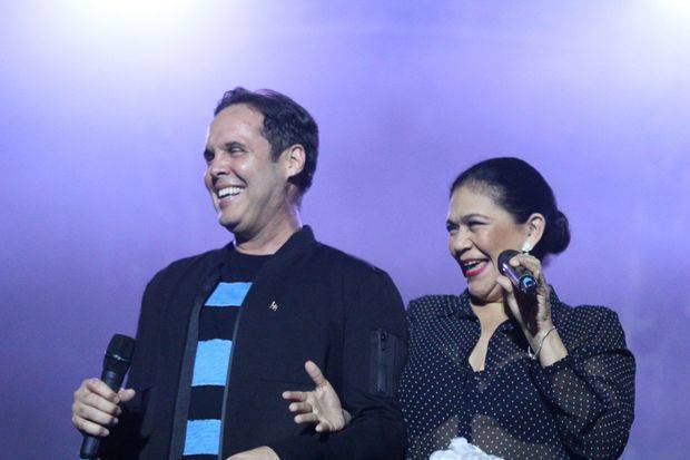 Frank Ceara y Maridalia Hernández.