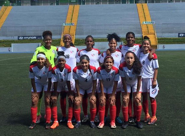 Selección de fútbol RD derrotó a El Salvador en la Sub-20 femenino.