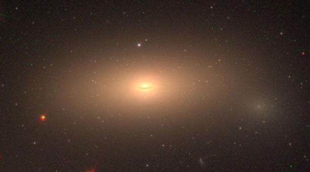 Galaxia intacta detectada por científicos de la Universidad de La Laguna