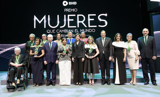 Ganadoras del Premio Mujeres que Cambian el Mundo.