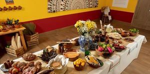 Una mesa para conmemorar 500 años de la mayor fusión gastronómica