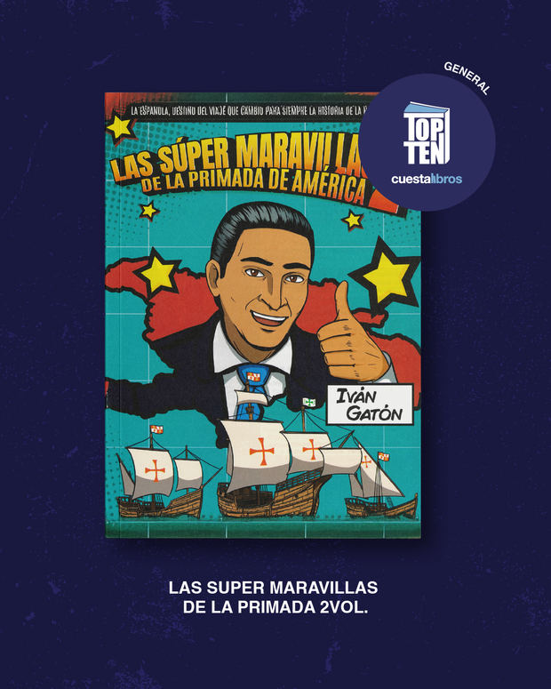 Cuesta Libros presenta su listado de los libros más vendidos durante el 2025.