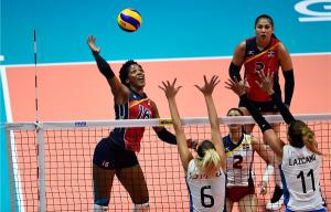 República Dominicana logra primer triunfo en Liga de Naciones de Volibol Femenino
 