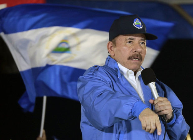 El presidente de Nicaragua, Daniel Ortega.