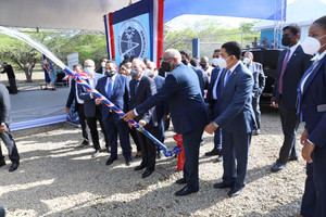 Medina realiza histórica jornada de entrega de acueductos y escuelas vocacionales para la gente de la Lí­nea Noroeste y Hato Mayor