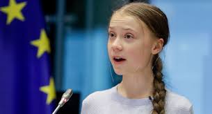 Greta Thunberg.