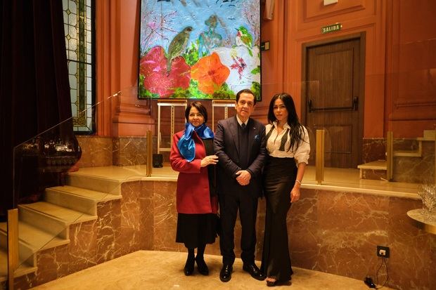 Grey Soriano, Tony Raful, embajador dominicano en España, Yubo Fernández.