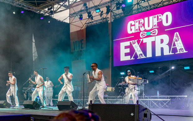 Grupo Extra en el Milano Latin Festival.