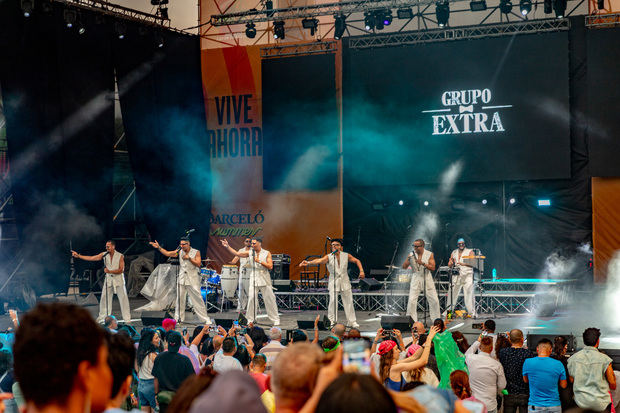 Grupo Extra en el Milano Latin Festival.