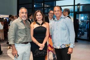 Gustavo Guzmán, Tania Báez y José Luis Cartagena / Foto: cortesía 