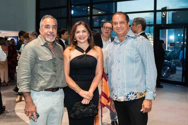 Gustavo Guzmán, Tania Báez y José Luis Cartagena / Foto: cortesía 