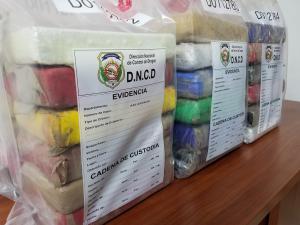 DNCD ocupa 37 paquetes de presumible cocaína