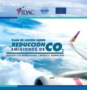 Afiche del Idac del plan de acción sobre reducción de emisiones de CO2.