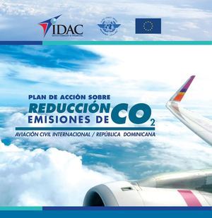 Afiche del Idac del plan de acción sobre reducción de emisiones de CO2.