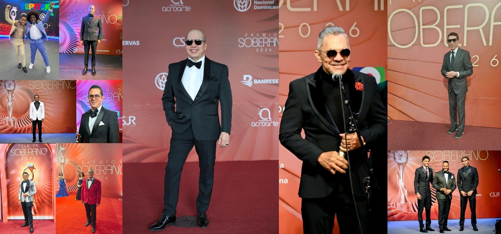 Legado de Martín Polanco brilló en la alfombra de Premios Soberano 2026.