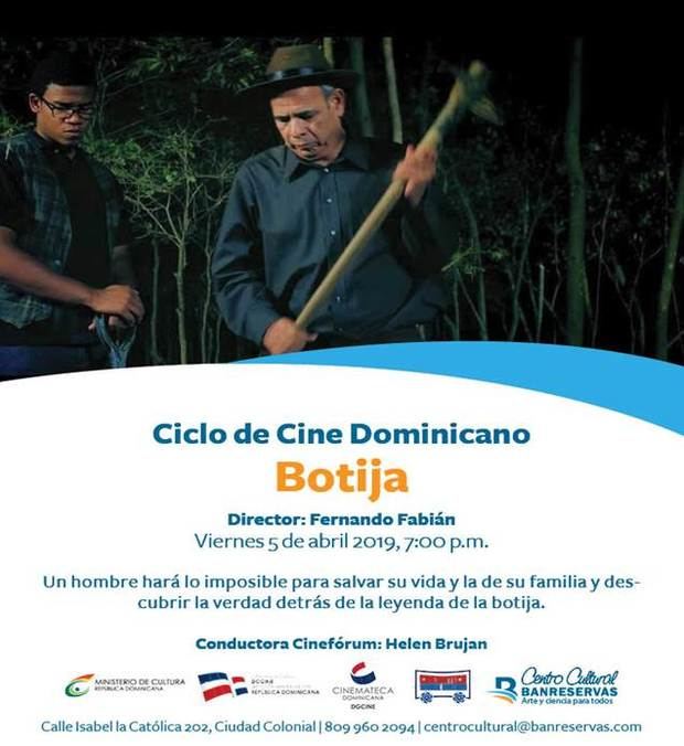 Ciclo de cine dominicano.